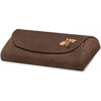 Kožené pouzdro Včelka hnědá – Zboží Dáma