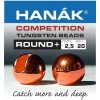 Rybářské lanko Hanák Tungstenové kuličky Competition ROUND+ Měděná 2,0mm 20ks
