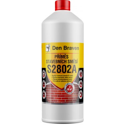 Den Braven S2802A Příměs stavebních směsí 1 kg láhev mléčně bílá – Hledejceny.cz