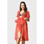 VF Style Plážový přehoz Naomi korálový – Sleviste.cz