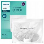 Philips Avent Steriliser bags SCF297/05 sterilizační sáčky do mikrovlnné trouby 5 ks – Zboží Dáma