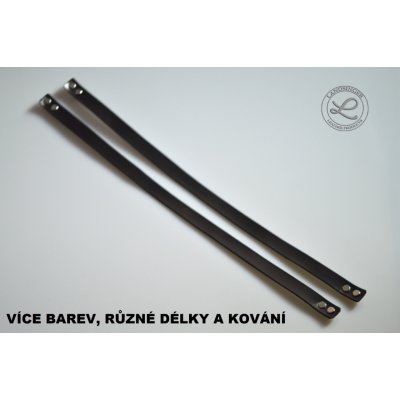 Kožená šroubovací ucha na 2 nýty - polotovar na kabelku – Zboží Dáma