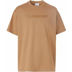 Burberry Logo Camel tričko hnědá