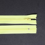 Spirálový zip, šíře 3 mm, délka 55 cm, žlutá – Hledejceny.cz