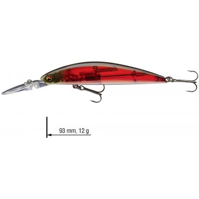 Daiwa Tournament Current Master 93F-DR 9,3 cm 12 g Lazer Red – Zboží Mobilmania