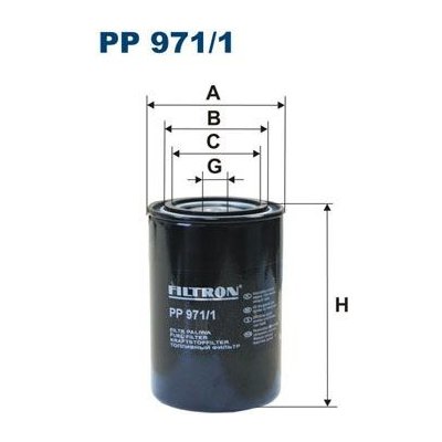 Palivový filtr FILTRON PP 971/1 | Zboží Auto