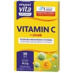 Maxi Vita Vitamin C+zinek 30 tablet – Hledejceny.cz