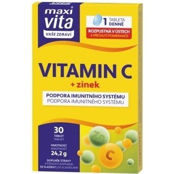 Maxivita Vitamin C Zinek 30 tablet