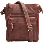LederArt pánská kožená taška přes rameno LA-1702 hnědá – Zboží Dáma
