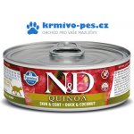 N&D Cat QUINOA Adult Duck & Coconut 80 g – Hledejceny.cz