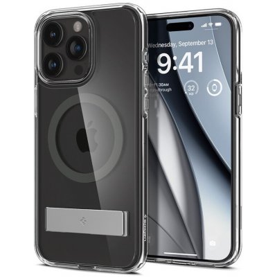 Spigen Ultra Hybrid S MagFit iPhone 15 Pro Max grafitové – Zbozi.Blesk.cz