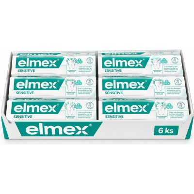 Elmex Sensitive 6 x75 ml – Hledejceny.cz