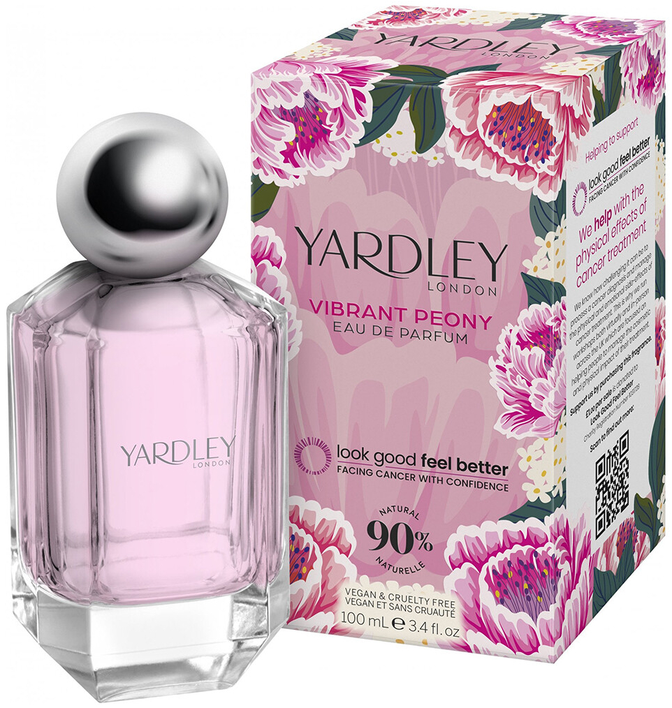 Yardley Vibrant Peony s vůní květin a ovoce parfémovaná voda dámská 100 ml