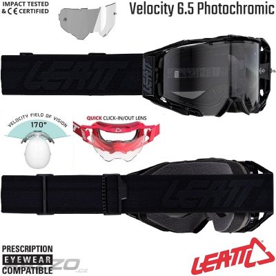 Leatt Velocity 6.5 Photochromic Stealth | Zboží Auto
