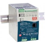 MEAN WELL DRS-240-24 síťový zdroj na DIN lištu 24 V 10 A 240 W Počet výstupů:1 x Obsah 1 ks – Hledejceny.cz