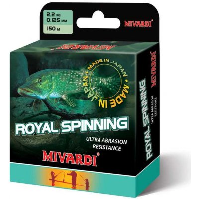 Mivardi Royal spin Grey 200 m 0,145 mm 2,6 kg – Zboží Mobilmania