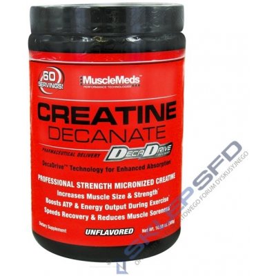 Muscle Meds CREATINE DECANATE 300 g – Hledejceny.cz