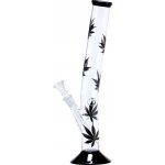 Hemp Skleněný bong zahnutý 35 cm – Zboží Dáma