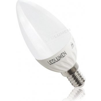 Ledlumen LED žárovka 5W 8xSMD 2835 CCD E14 560 lm Neutrální bílá