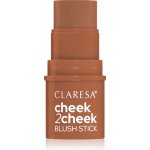 Claresa Cheek 2 Cheek Bronzer v tyčince 02 Milk Choco 6 g – Zboží Dáma