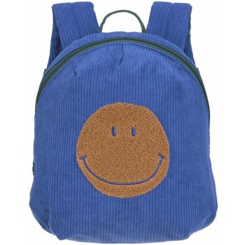 Lässig Tiny Backpack Cord Little Gang Smile blue 4066239130303