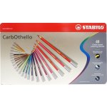 Stabilo CarbOthello 48 ks pastelové křídy ve dřevě – Zboží Dáma