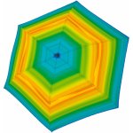 Doppler Fiber Havanna Happy green dámský skládací deštník vícebarevný – Zboží Dáma
