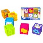 Teddies Dětské pískací kostky 6 ks – Zboží Dáma