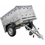 UNITRAILER GARDEN 150 KIPP s bočnicemi BIS, rámem H-0 a šedou plachtou – Sleviste.cz
