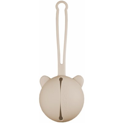 Oh, Poppy! Nola silikon obal na dudlíky Linen Beige – Zboží Dáma