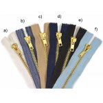 Zip A6 kovový 20 cm – Zboží Dáma