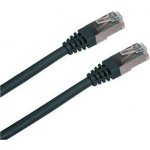 Datacom 1611 patch, S/FTP,Cat.6,2xRJ45, 1m, černý – Zboží Živě
