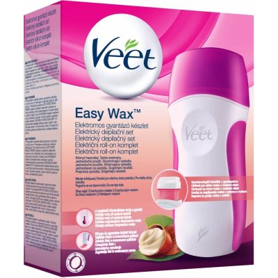 Veet Set na Depilaci Teplým Voskem Easy Wax – Zboží Mobilmania