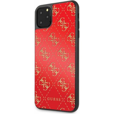 Pouzdro Guess Pevné iPhone 11 Pro Max červené - 4G Double Layer Glitter – Zboží Mobilmania