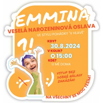 Personal Personal Personalizované pozvánky V hlavě – Hledejceny.cz