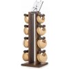 Kettlebell NOHrD Swing Tower Walnut (Ořech) 2, 4, 6, 8 kg