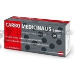 Carbo Medicinalis Sanova 20 tablet – Hledejceny.cz