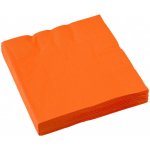 Amscan papírové ubrousky oranžové 20ks 33x33cm – Hledejceny.cz