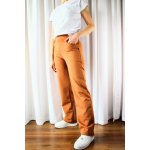 Oriclo Kalhoty Kancelářky & Volnočasky karamel – Sleviste.cz