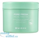 MIZON Oboustranné peelingové vlhčené tampony Pore Fresh 60 ks – Zboží Dáma