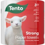 Tento Extra Strong kuchyňské papírové utěrky 3vrstvé 2× 17 m 2 role – Zbozi.Blesk.cz