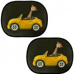 KIK Dětská sluneční clona do auta s motivem žirafy | Zboží Auto