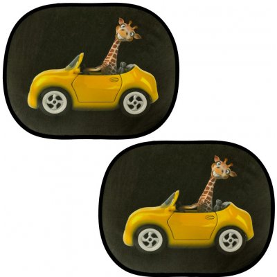 KIK Dětská sluneční clona do auta s motivem žirafy | Zboží Auto