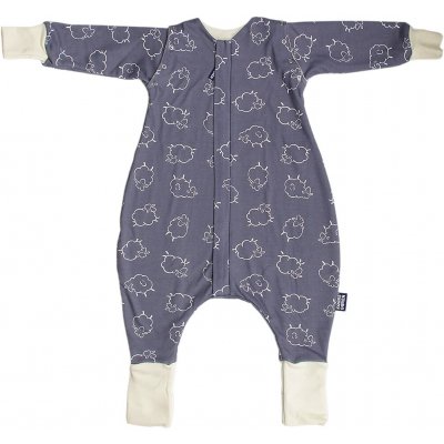Kaarsgaren Merino spací pytel s nohavicemi a odepínacími rukávy šedé ovečky – Hledejceny.cz
