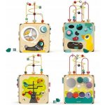 Janod dřevěná motorická kostka s labyintem – Hledejceny.cz