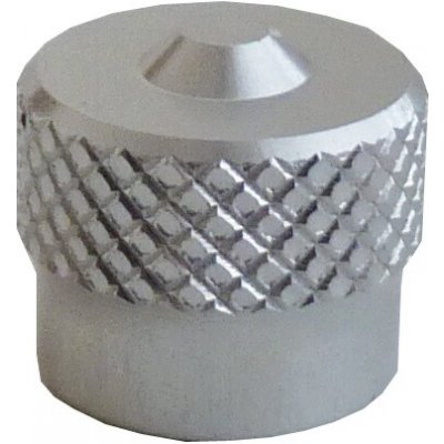 Ventilová čepička hliníková V9.04.3S, stříbrná - Ferdus 111.86 – Hledejceny.cz