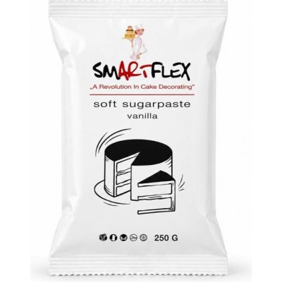 Smartflex Fondán na dort Soft Black vanilkový 250 g – Hledejceny.cz