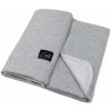 Dětská deka ESITO Mikroplyšová deka dvojitá Velvet svetr Cool grey šedá