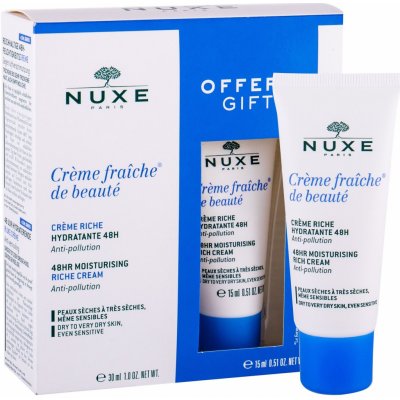 Nuxe Creme Fraiche De Beauté 48HR Riche Moisturising Cream 30 ml – Zbozi.Blesk.cz