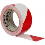 3M Páska pro bezpečnostní značení 767I 50 mm x 33 m bílo-červená – Zboží Dáma